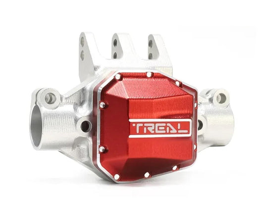 Treal Hobby Axial SCX10 Pro 7075 Aluminum Rear Center Axle Housing (Silver) (TLHTSCX10_PRO-08)