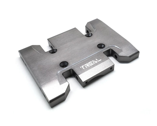 Treal Hobby Axial SCX10 Pro 7075 Aluminum Center Skid Plate (Grey) (TLHTSCX10_PRO-17)