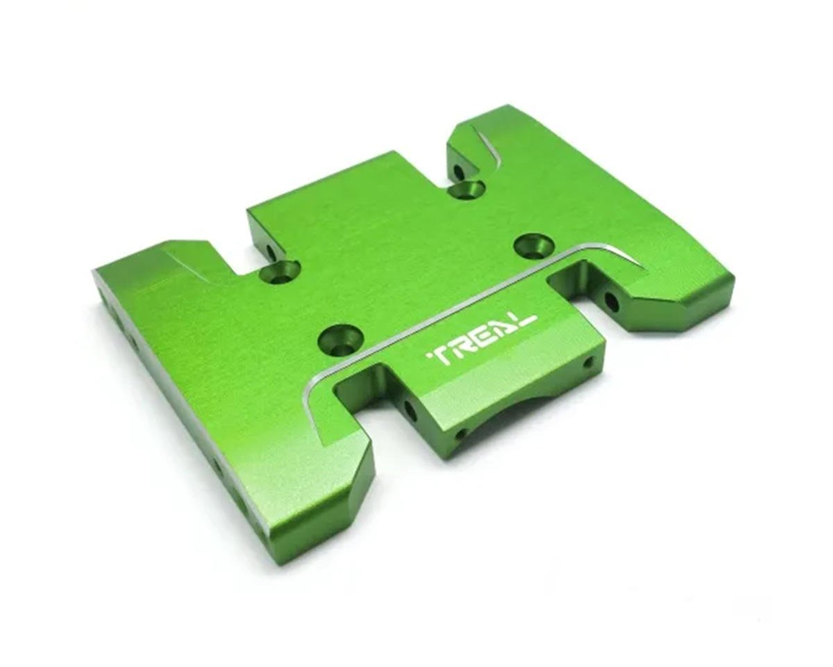 Treal Hobby Axial SCX10 Pro 7075 Aluminum Center Skid Plate (Green) (TLHTSCX10_PRO-18)