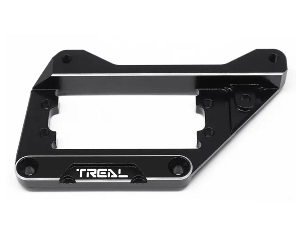 Treal Hobby Axial SCX10 Pro 7075 Aluminum Front 4-Link Servo Mount (Black) (TLHTSCX10_PRO-32)