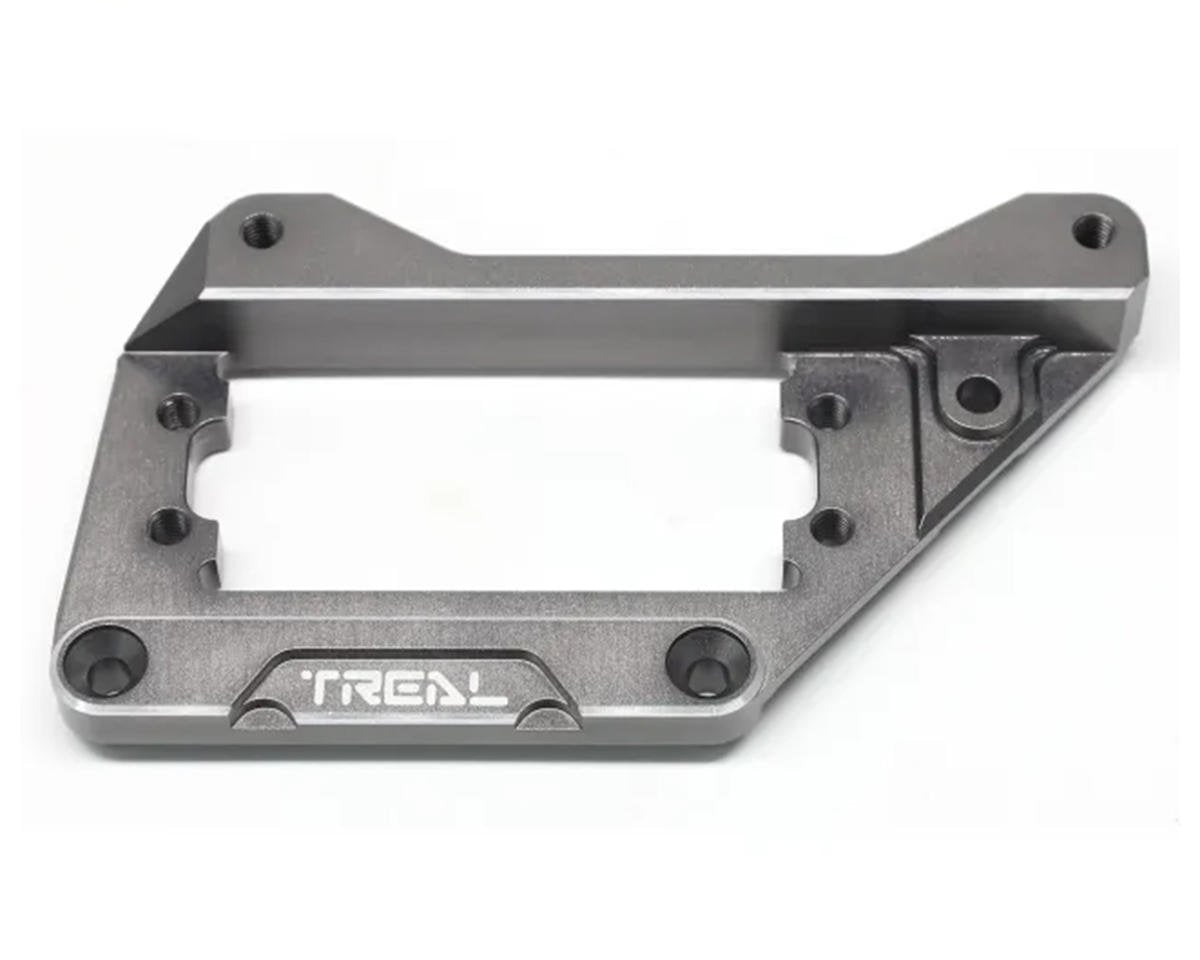 Treal Hobby Axial SCX10 Pro 7075 Aluminum Front 4-Link Servo Mount (Grey) (TLHTSCX10_PRO-33)