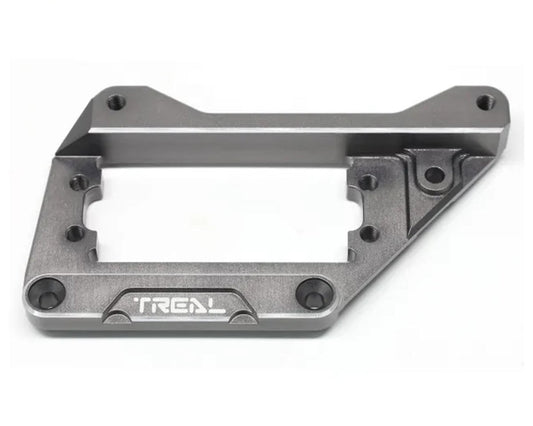 Treal Hobby Axial SCX10 Pro 7075 Aluminum Front 4-Link Servo Mount (Grey) (TLHTSCX10_PRO-33)