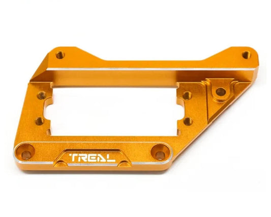 Treal Hobby Axial SCX10 Pro 7075 Aluminum Front 4-Link Servo Mount (Orange) (TLHTSCX10_PRO-35)