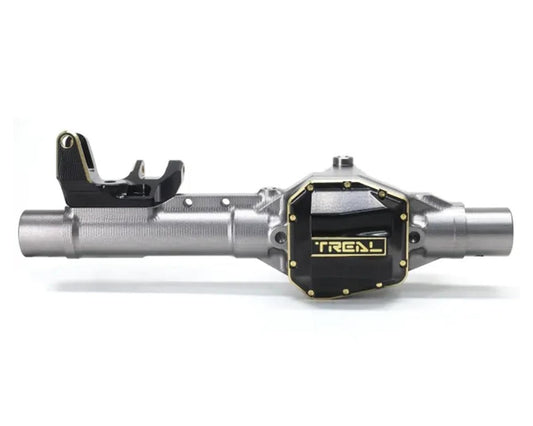 Treal Hobby Axial SCX10 Pro 7075 Aluminum Front Axle Housing (Grey) (TLHTSCX10_PRO-48)