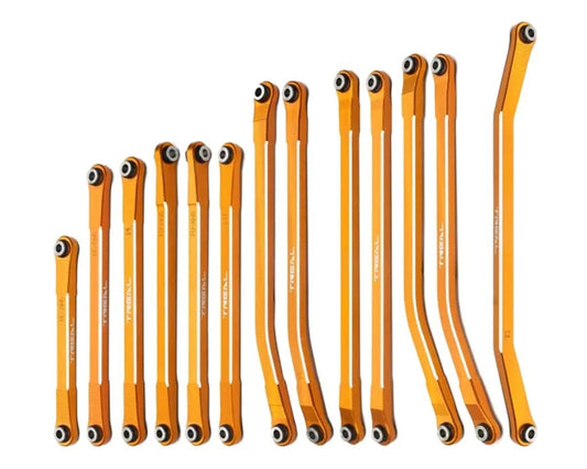 Treal Hobby Axial SCX10 Pro 7075 Aluminum Upper & Lower Link Set (Orange) (13) (TLHTSCX10_PRO-56)
