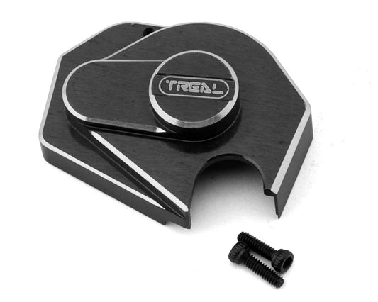 Treal Hobby Axial SCX24 Aluminum Gearbox Cover (Black) (TLHTSCX24-09)