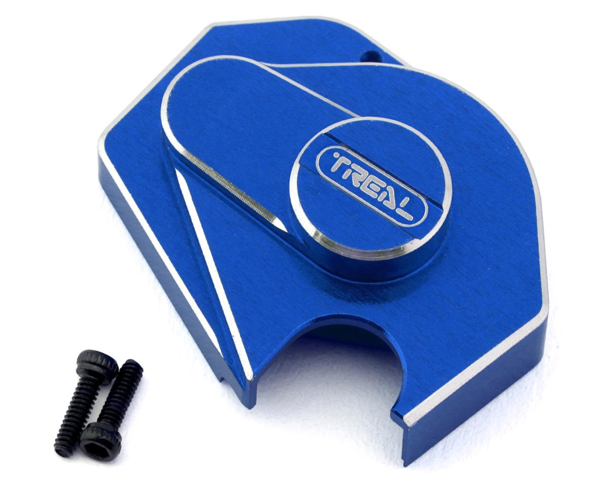 Treal Hobby Axial SCX24 Aluminum Gearbox Cover (Blue) (TLHTSCX24-103)