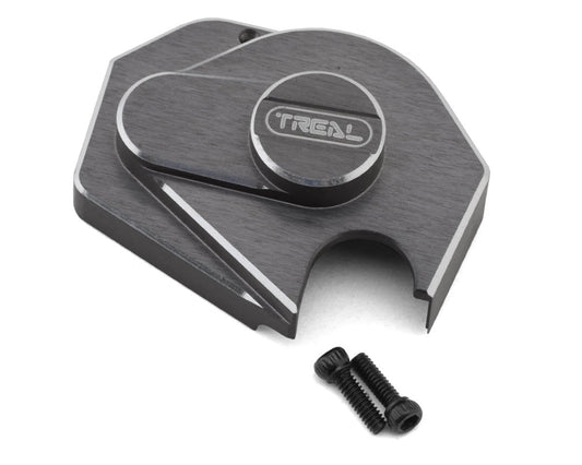 Treal Hobby Axial SCX24 Aluminum Gearbox Cover (Grey) (TLHTSCX24-10)
