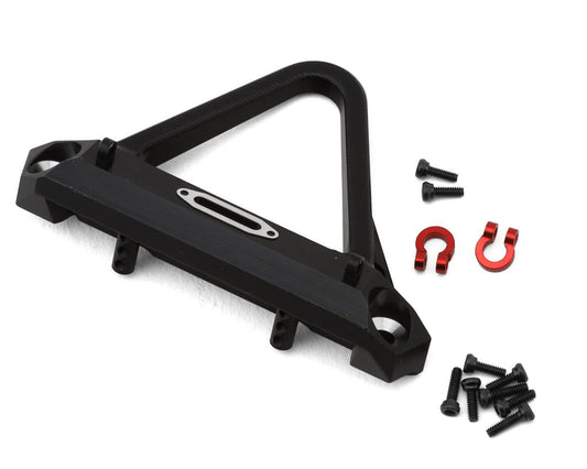 Treal Hobby Axial SCX24 Aluminum Stinger Front Bumper w/Shackle (Black) (TLHTSCX24-114)