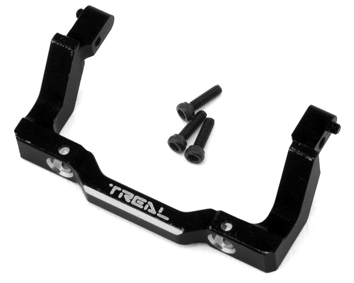 Treal Hobby Axial SCX24 Aluminum Front Bumper Mount (Black) (TLHTSCX24-116)