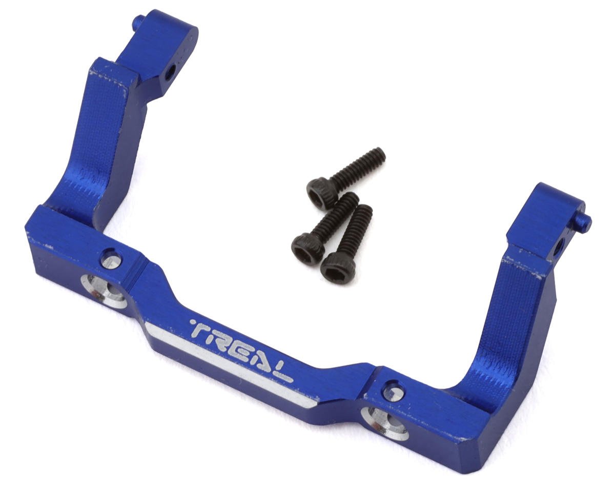 Treal Hobby Axial SCX24 Aluminum Front Bumper Mount (Blue) (TLHTSCX24-117)