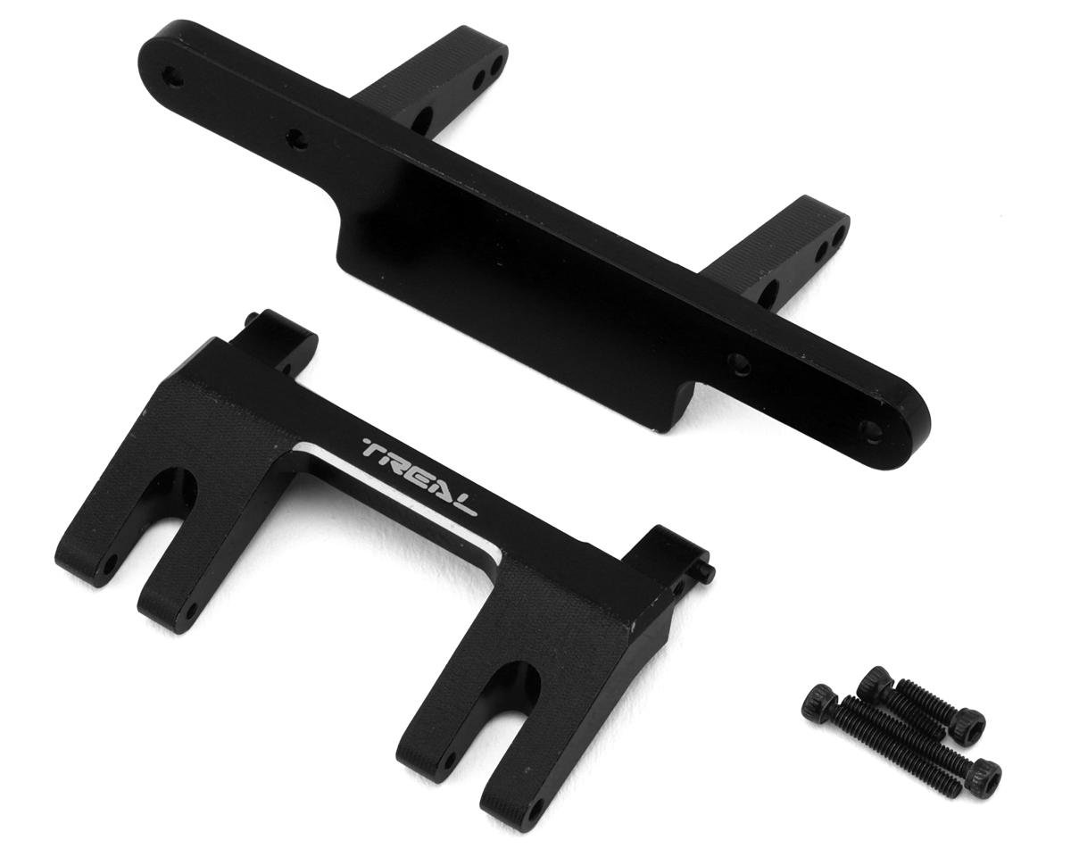 Treal Hobby Axial SCX24 Aluminum Rear Bumper Mount (Black) (TLHTSCX24-118)