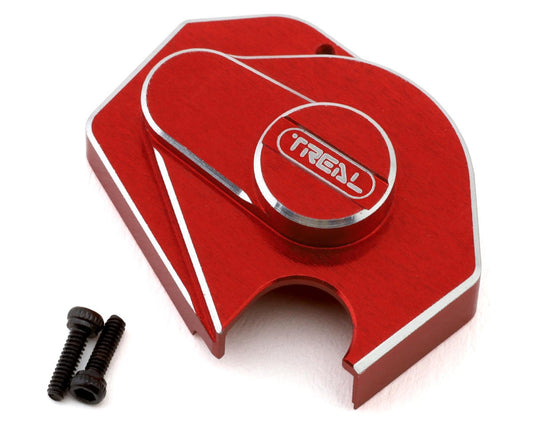 Treal Hobby Axial SCX24 Aluminum Gearbox Cover (Red) (TLHTSCX24-11)