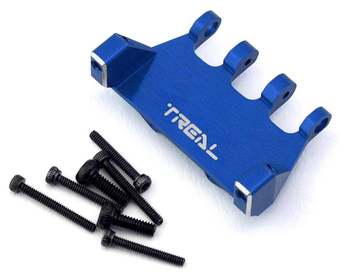 Treal Hobby Axial SCX24 Aluminum Servo Mount (Blue) (EcoPower/Emax) (TLHTSCX24-125)
