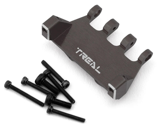Treal Hobby Axial SCX24 Aluminum Servo Mount (Grey) (EcoPower/Emax) (TLHTSCX24-126)