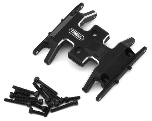 Treal Hobby SCX24 Aluminum Skid Plate (Black) (TLHTSCX24-12)