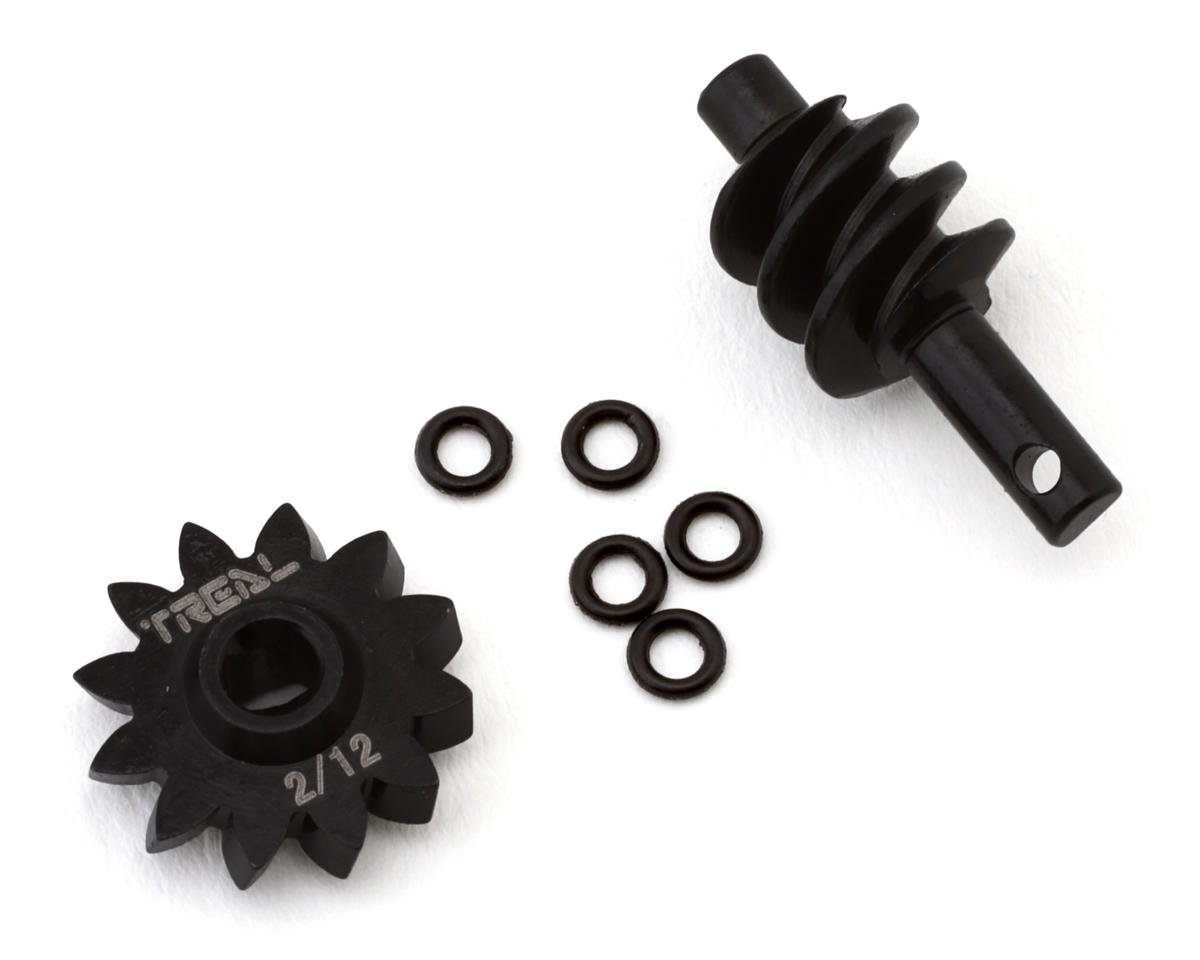 Treal Hobby Axial SCX24 Steel Overdrive Differential Gears (2T/12T) (TLHTSCX24-170)