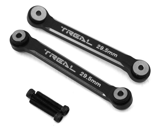 Treal Hobby Axial SCX24 Aluminum 4-Link Conversion (Black) (2) (29.5mm) (TLHTSCX24-176)