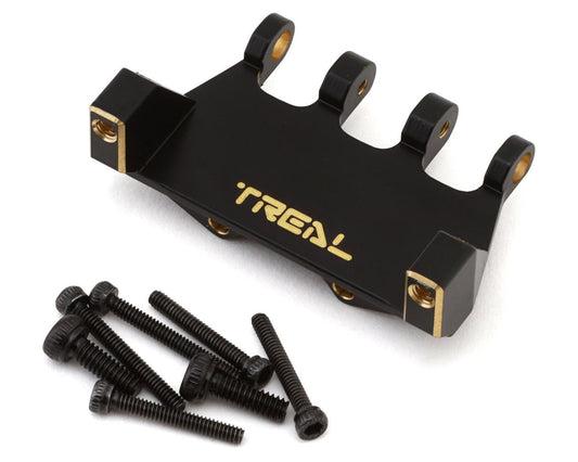 Treal Hobby Axial SCX24 Brass Servo Mount (Black) (EcoPower/Emax) (8.7g) (TLHTSCX24-183)
