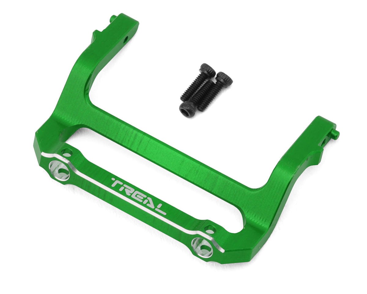 Treal Hobby Axial SCX24 Aluminum Front Bumper Mount (Green) (TLHTSCX24-208)