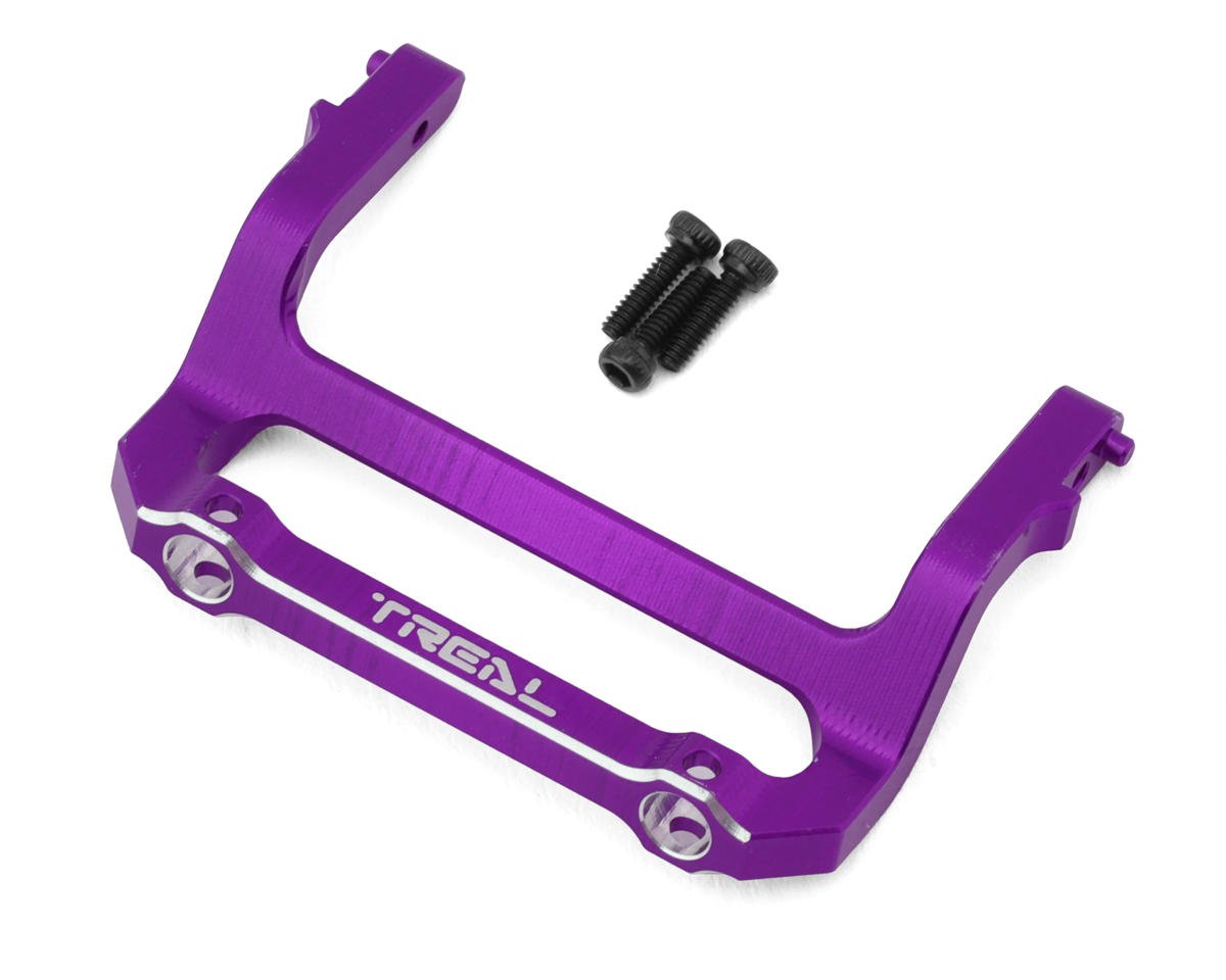 Treal Hobby Axial SCX24 Aluminum Front Bumper Mount (Purple) (TLHTSCX24-209)