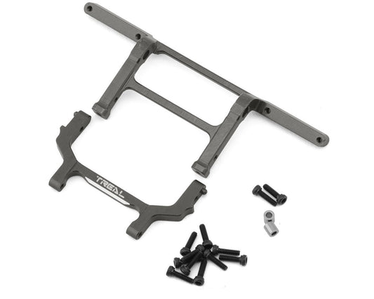 Treal Hobby Axial SCX24 Aluminum Rear Bumper Mount (Grey) (C10) (TLHTSCX24-212)