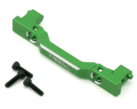 Treal Hobby Axial SCX24 Aluminum Front Bumper Mount (Green) (Deadbolt) (TLHTSCX24-222)