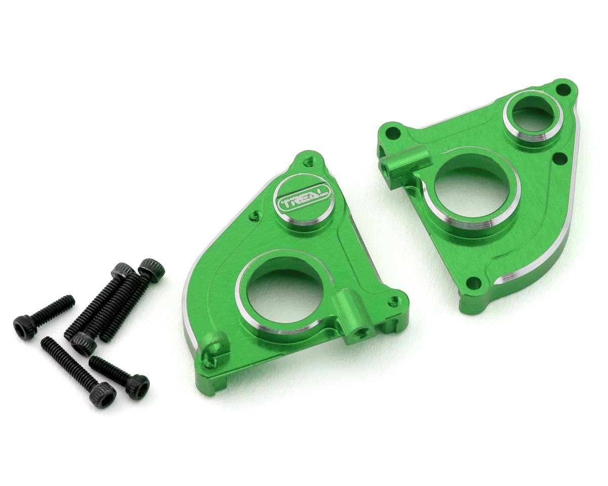 Treal Hobby Axial SCX24 CNC Aluminum Transmission Case (Green) (TLHTSCX24-62)