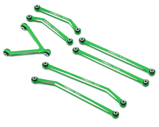 Treal Hobby Axial SCX24 Aluminum High Clearance Link Set (Green) (Deadbolt) (TLHTSCX24-70)