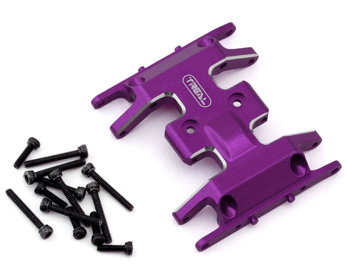 Treal Hobby Axial SCX24 Aluminum Skid Plate (Purple) (TLHTSCX24-89)
