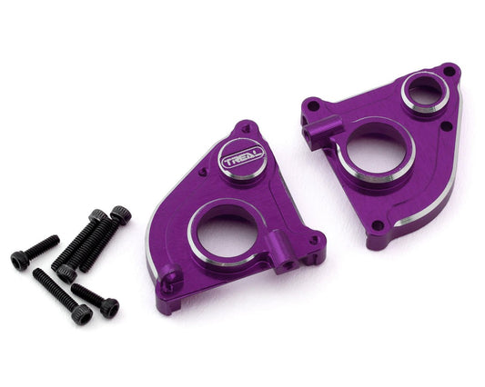 Treal Hobby Axial SCX24 CNC Aluminum Transmission Case (Purple) (TLHTSCX24-90)