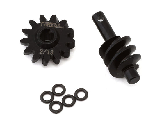 Treal Hobby Axial SCX24 Steel Overdrive Differential Gears (2T/13T) (TLHTSCX24-98)