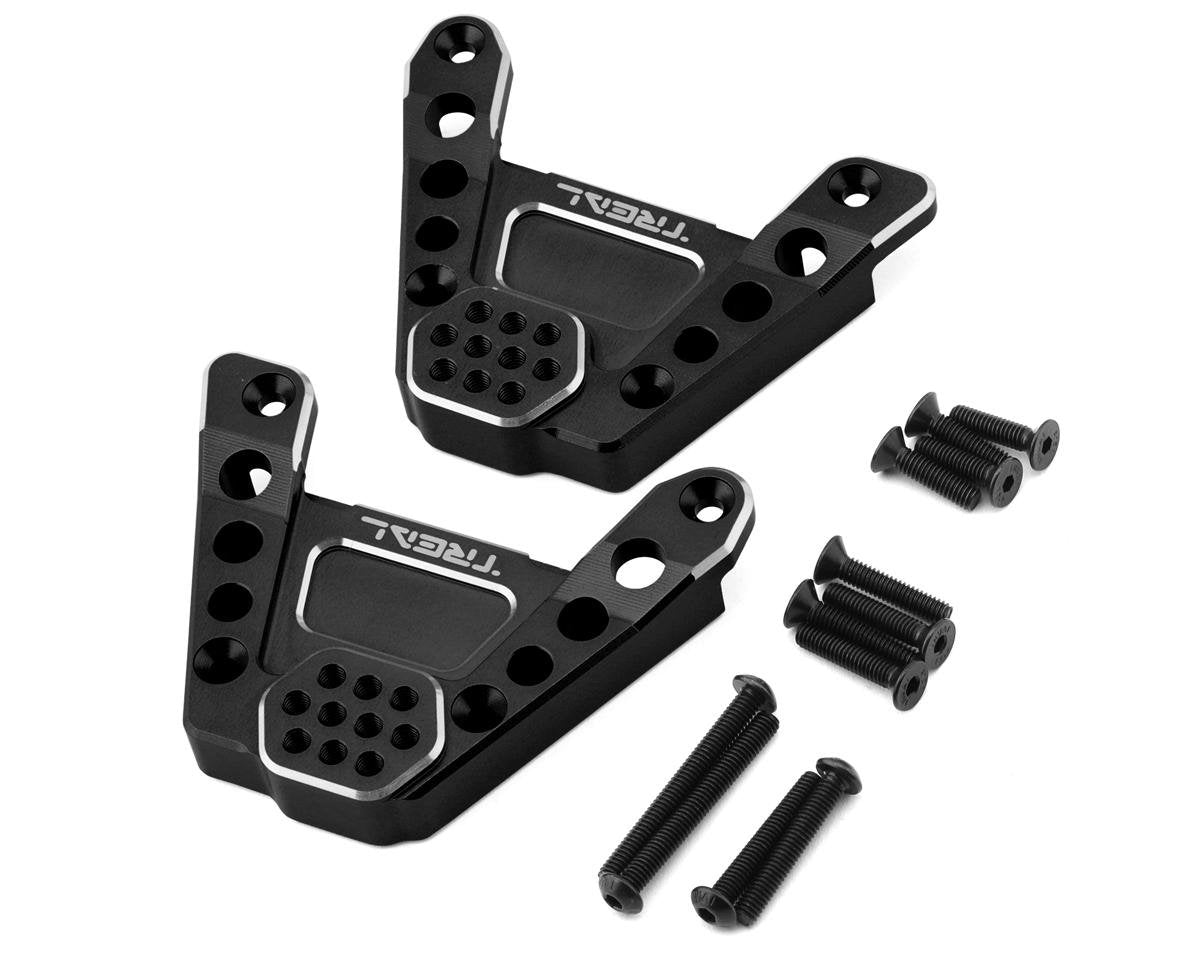 Treal Hobby Axial SCX6 Aluminum Rear Shock Tower (Black) (TLHTSCX6-12)