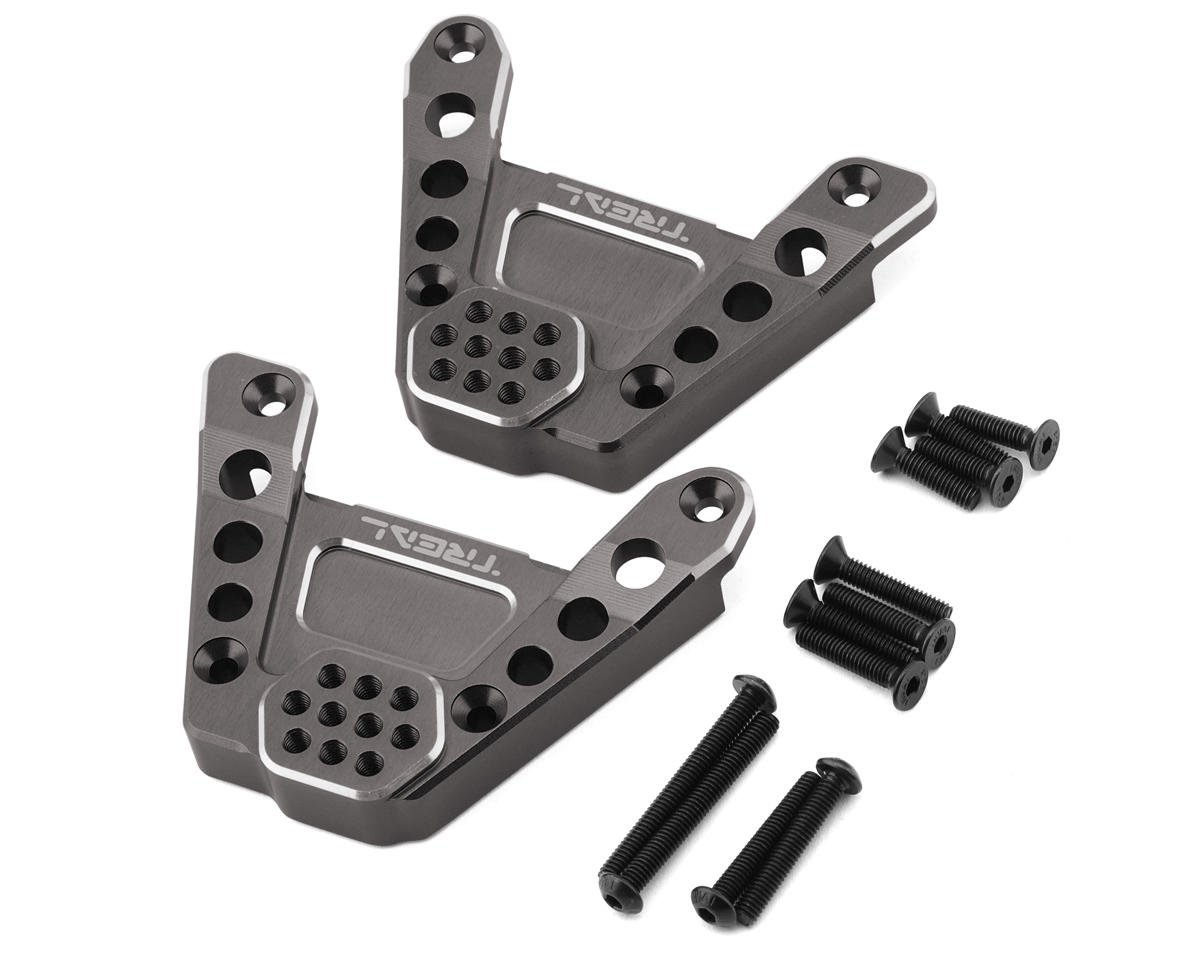 Treal Hobby Axial SCX6 Aluminum Rear Shock Tower (Titanium) (TLHTSCX6-14)
