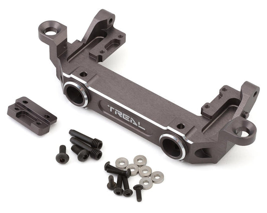 Treal Hobby Axial SCX6 Aluminum Front Bumper & Servo/Body Mount (Titanium) (TLHTSCX6-26)