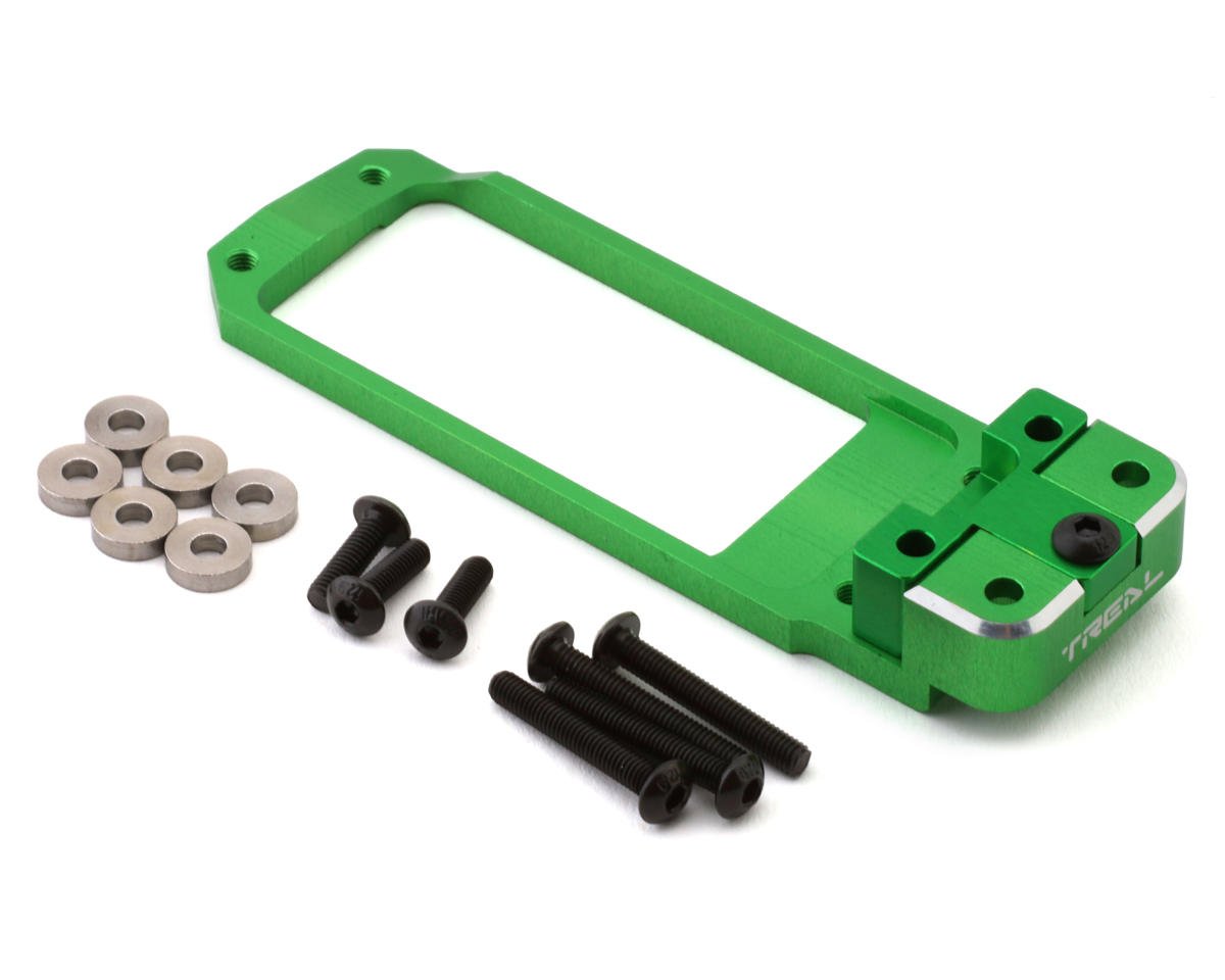 Treal Hobby SCX6 Adjustable Aluminum Servo Mount (Green) (TLHTSCX6-48)