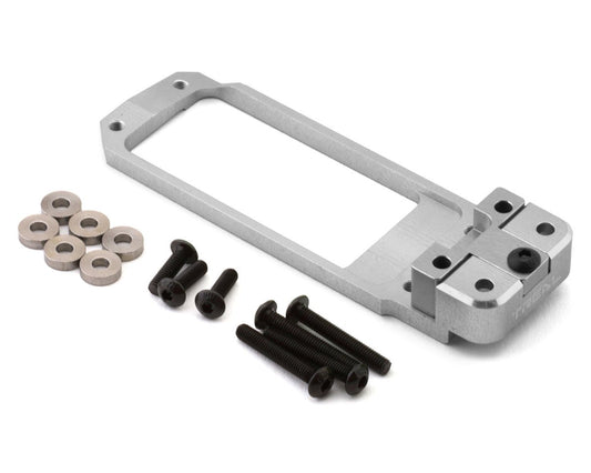 Treal Hobby SCX6 Adjustable Aluminum Servo Mount (Silver) (TLHTSCX6-49)