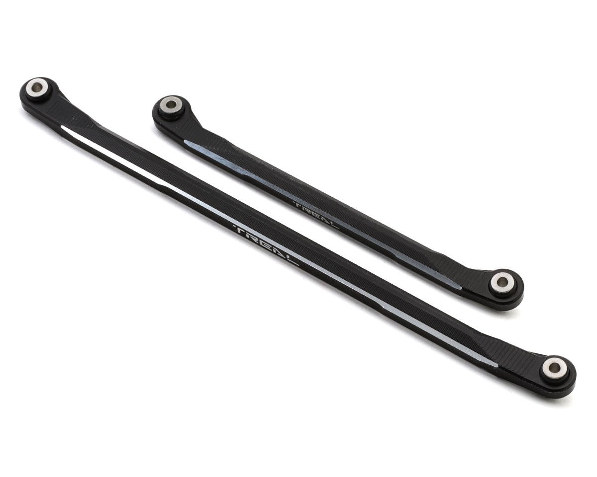 Treal Hobby SCX6 Aluminum Steering Links (Black) (TLHTSCX6-65)