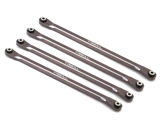 Treal Hobby SCX6 Aluminum Lower Links Set (Titanium) (Std Length) (4) (TLHTSCX6-79)