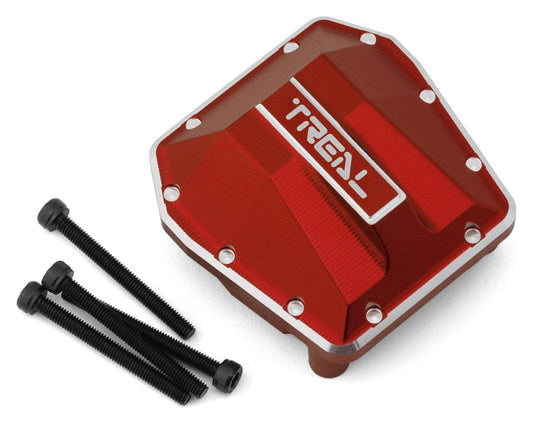 Treal Hobby Axial SCX6 Aluminum Differential Cover (Red) (TLHTSCX6-83)