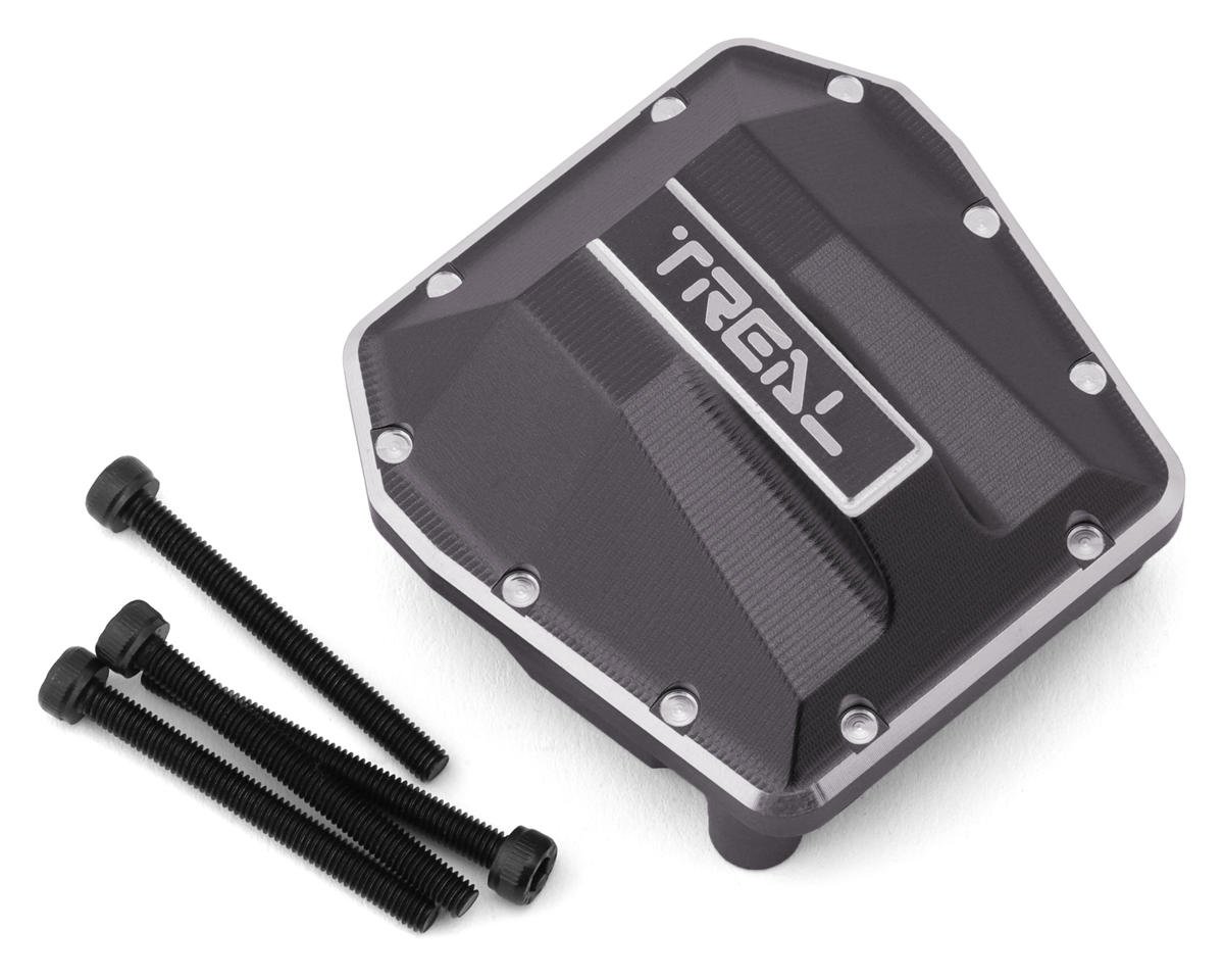 Treal Hobby Axial SCX6 Aluminum Differential Cover (Titanium) (TLHTSCX6-84)