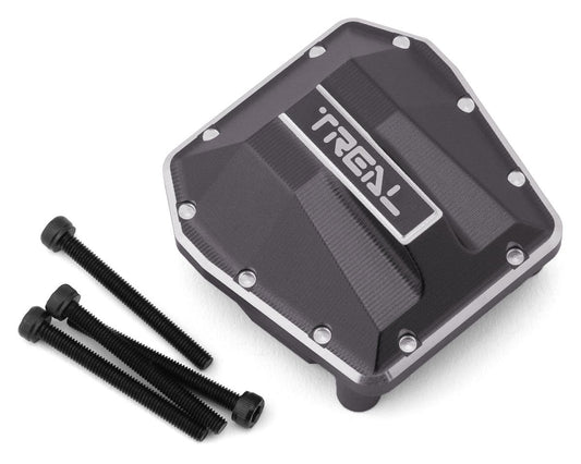 Treal Hobby Axial SCX6 Aluminum Differential Cover (Titanium) (TLHTSCX6-84)