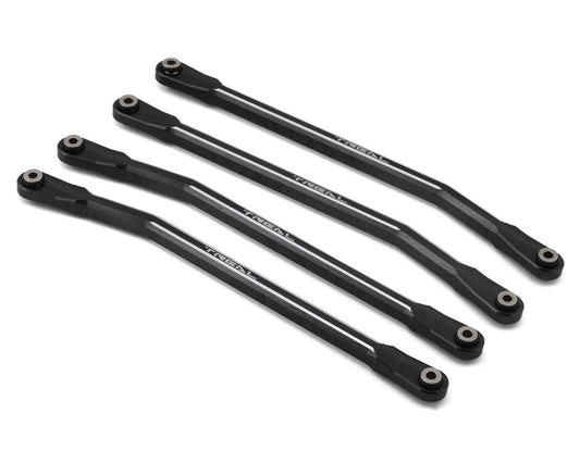 Treal Hobby SCX6 Aluminum High Clearance Link Set (Black) (4) (TLHTSCX6-86)