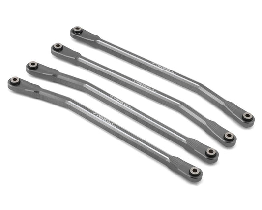 Treal Hobby SCX6 Aluminum High Clearance Link Set (Titanium) (4) (TLHTSCX6-90)