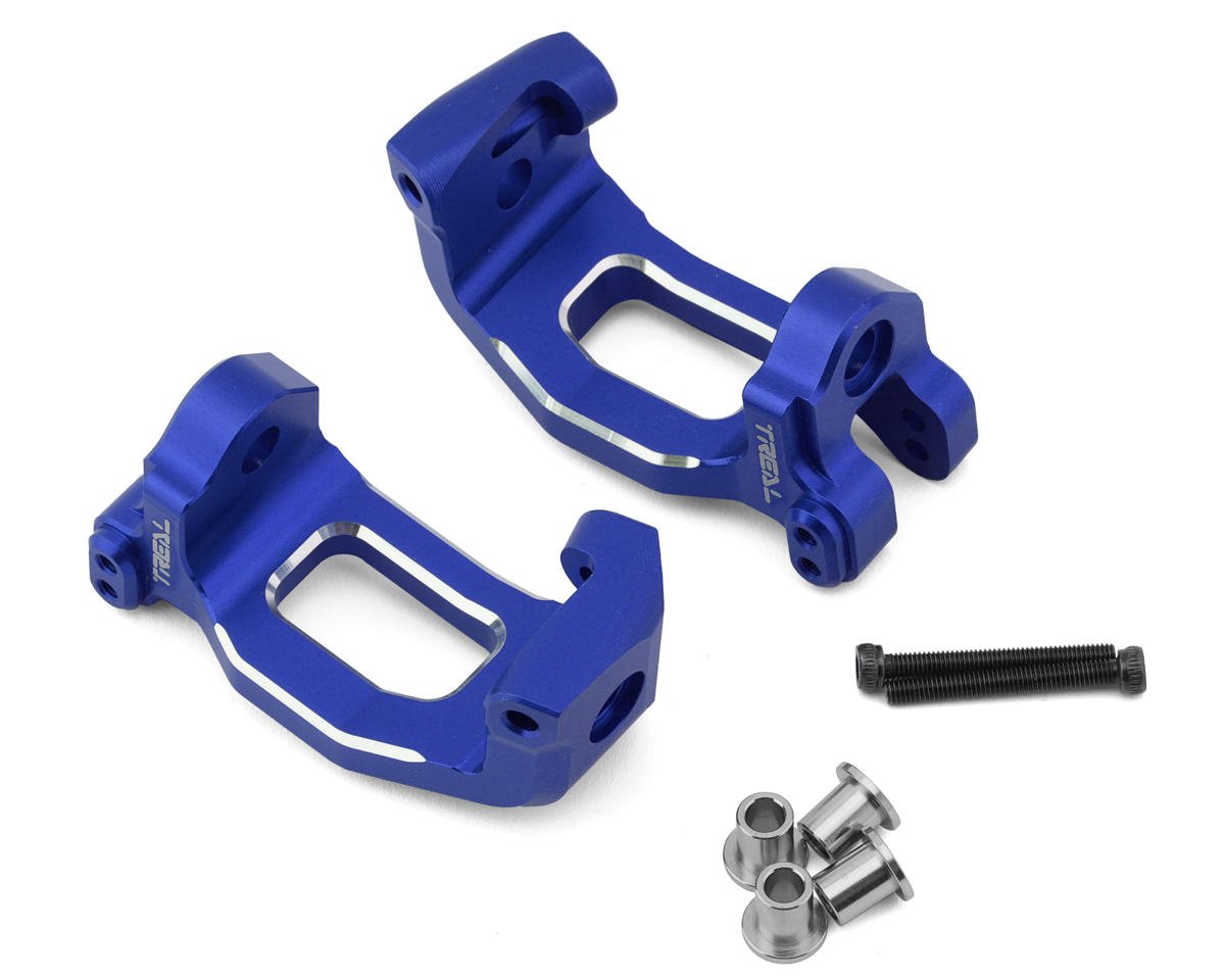 Treal Hobby Aluminum Front C Hub Spindle Carriers for Traxxas Sledge (TLHTSLEDGE-10)