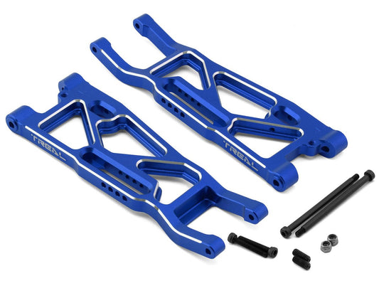 Treal Hobby Aluminum Front Suspension Arms for Traxxas Sledge (Blue) (2) (TLHTSLEDGE-18)