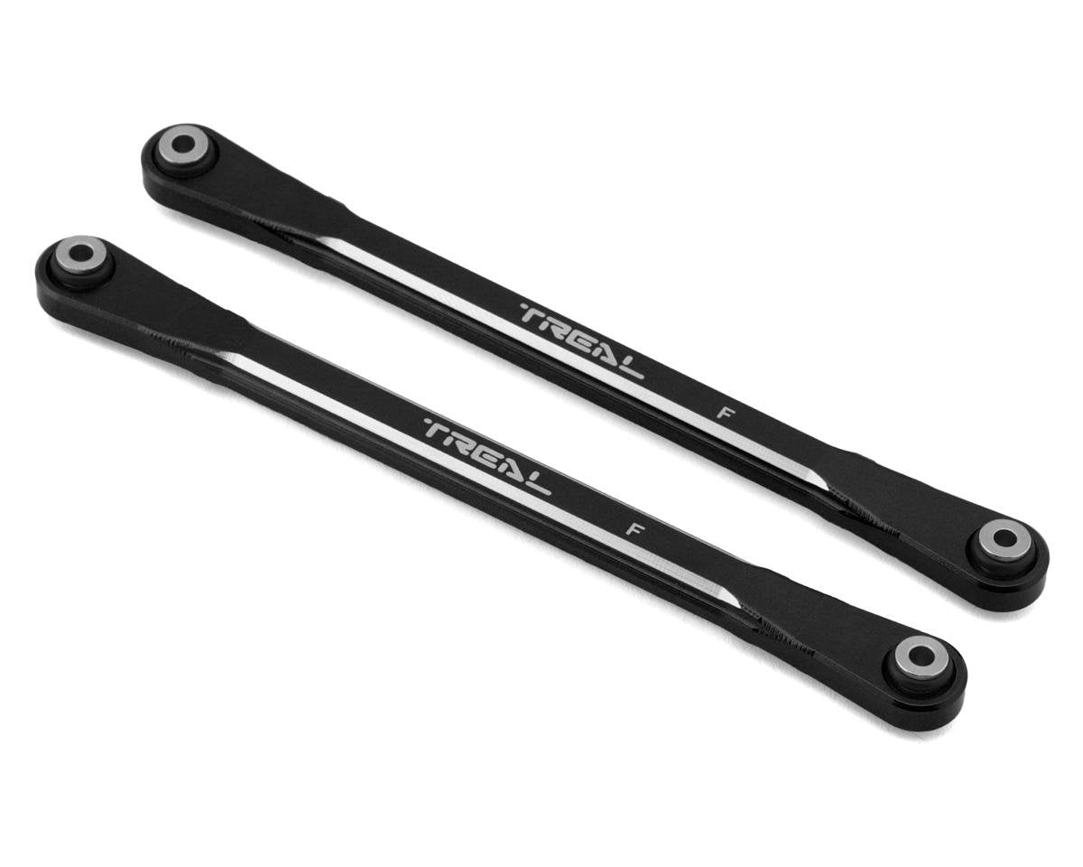 Treal Hobby Aluminum Front Suspension Camber Links for Traxxas Sledge (Black) (TLHTSLEDGE-33)