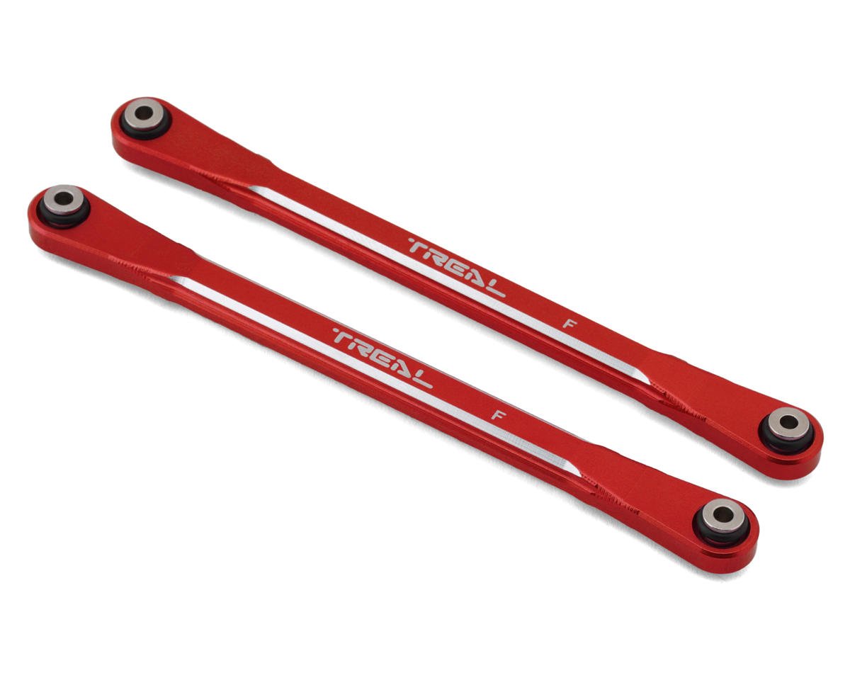 Treal Hobby Aluminum Front Suspension Camber Links for Traxxas Sledge (Red) (2) (TLHTSLEDGE-36)
