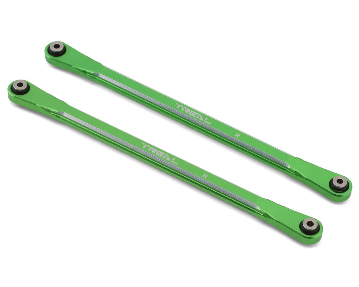 Treal Hobby Aluminum Rear Suspension Camber Links for Traxxas Sledge (Green) (2) (TLHTSLEDGE-39)