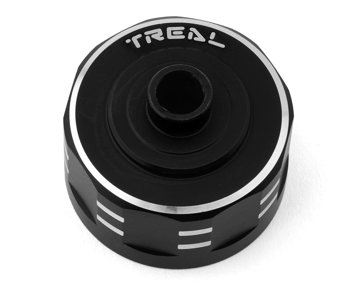 Treal Hobby Aluminum Gear Differential Housing Case for Traxxas Sledge (Black) (TLHTSLEDGE-41)